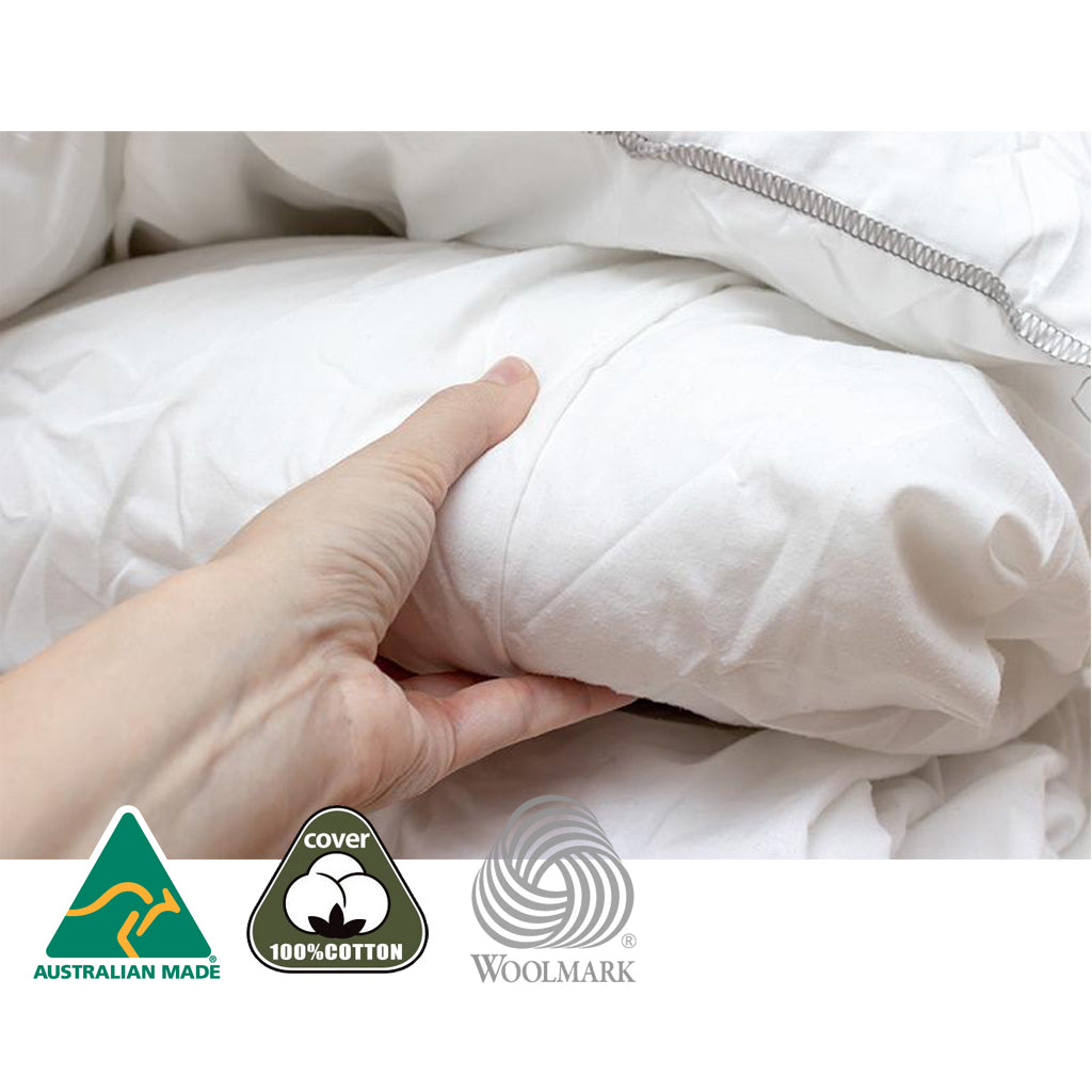 AusGolden™ Alpaca Gold Winter Quilt Australian Made 500GSM