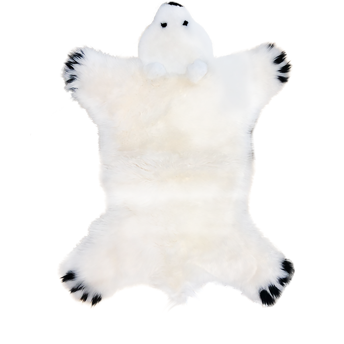 AusGolden™ Longyearbyen Bear Australian Sheepskin Rug Decor